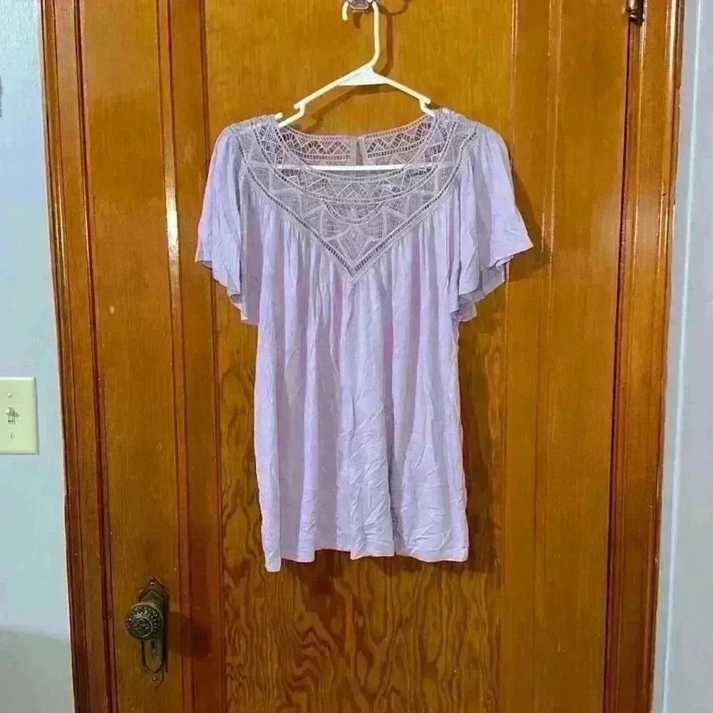 Cupio purple top size large